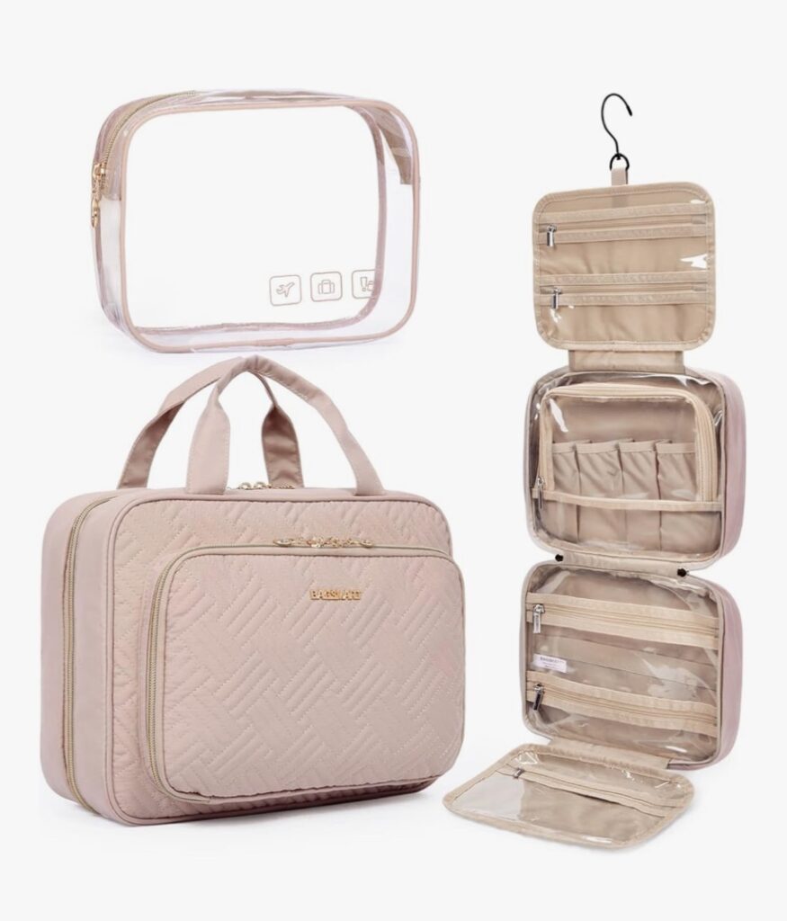 Hanging Travel Bag for toiletries and cosmetics